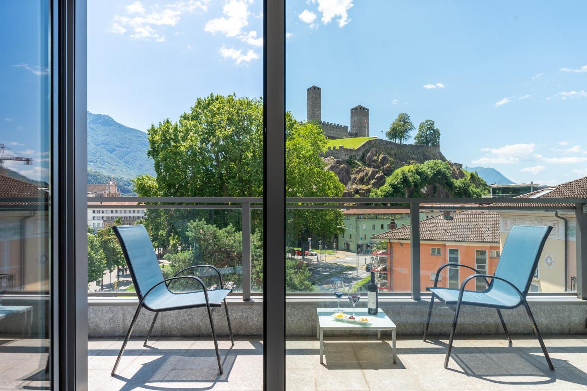 Hotel Unione Bellinzona Exterior foto
